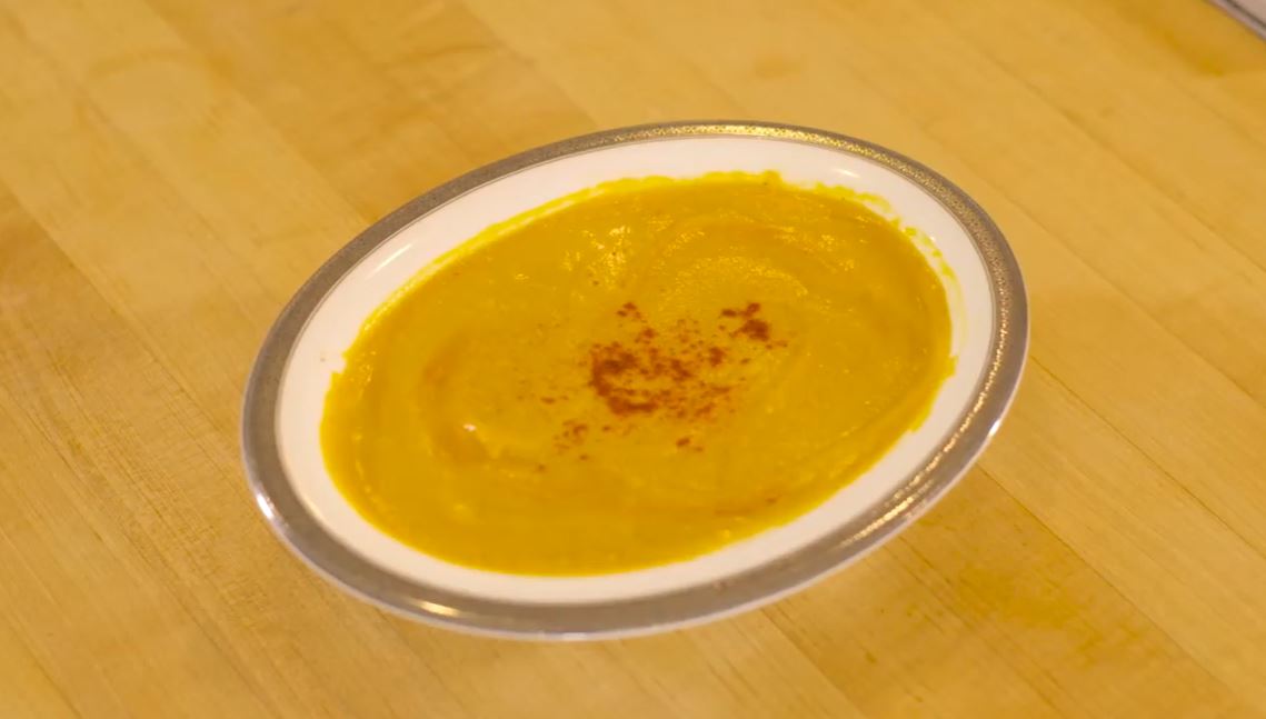 Roasted Carrot and Ginger Soup