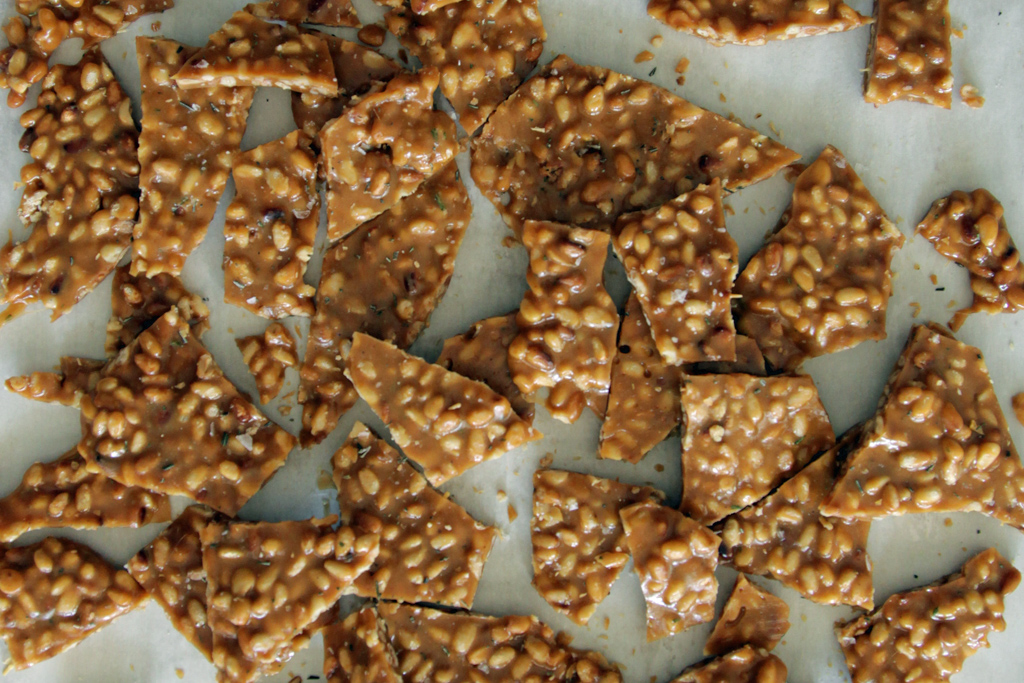 Pine Nut Brittle