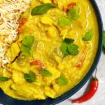 Coconut Curry Shrimp and Vegetables