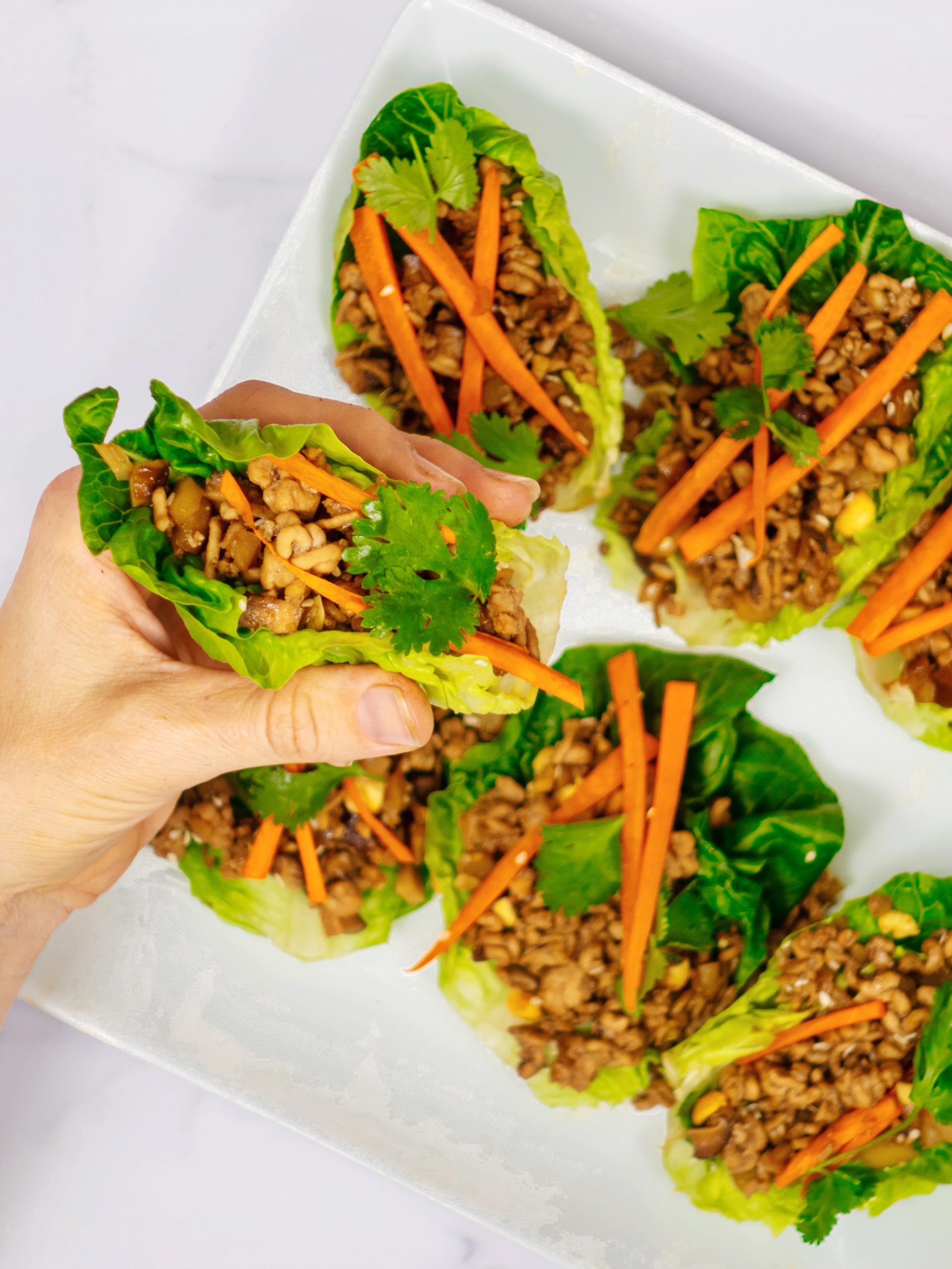 Chicken Lettuce Cups - Dinner Reinvented