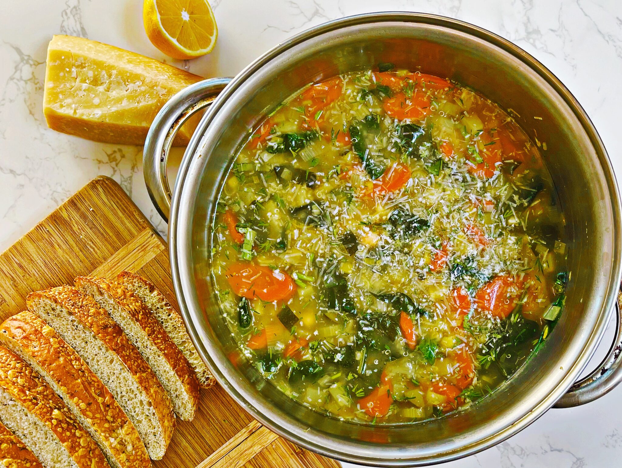 Quinoa and Vegetable Soup - Dinner Reinvented